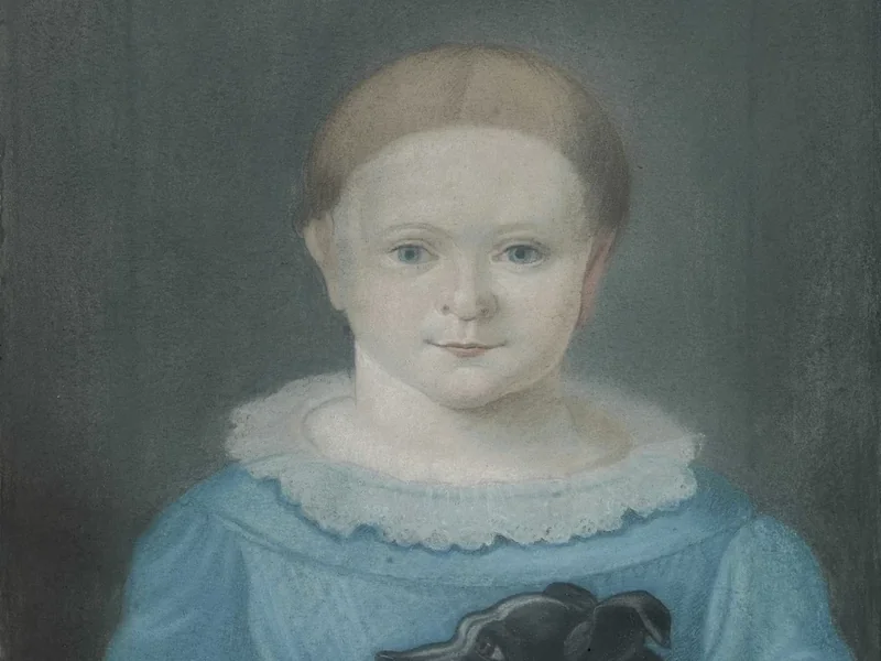 1792-Niels Moe - Ritratto di Christiane (Kitty) Petrine Halling